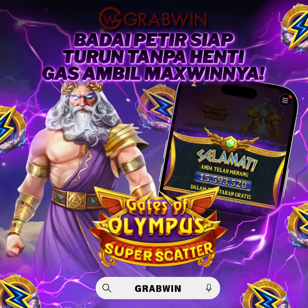 GRABWIN $ Link Situs Slot Online PG Soft Gacor Resmi Malam Ini image 1